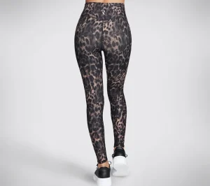 Outlet Diamond Brushed Cheetah Legging Dame Tøj