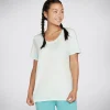 Hot Diamond Wash Hatha Scoop Neck Tunic Tee Dame Tøj