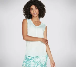 Cheap Diamond Wash Hatha V-neck Tank Dame Tøj