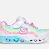 Online Flutter Heart Lights - Groovy Swirl Børn Sko