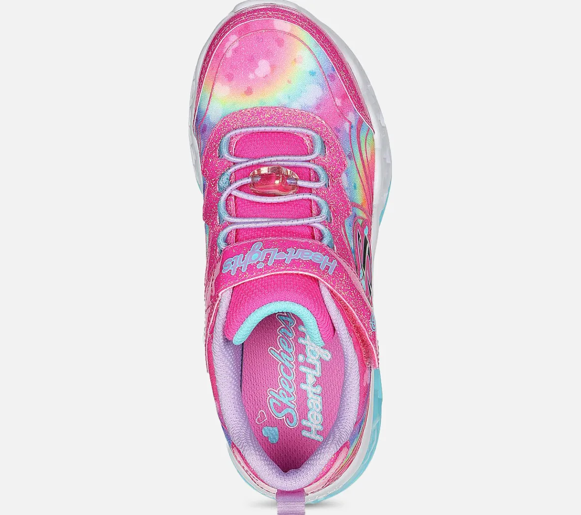 flutter_heart_lights__gro_2-1.webp Online Flutter Heart Lights - Groovy Swirl Børn Sko