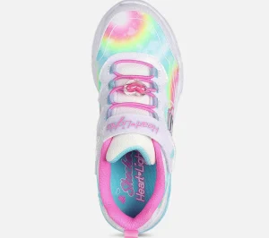 Online Flutter Heart Lights - Groovy Swirl Børn Sko