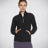 Online GO LUXE Rib 1/4 Zip Dame Tøj