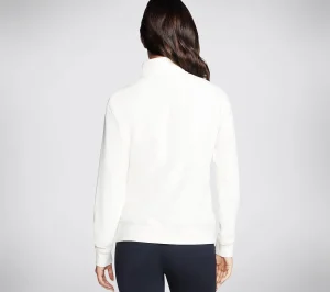 Outlet GO LUXE Rib 1/4 Zip Dame Tøj