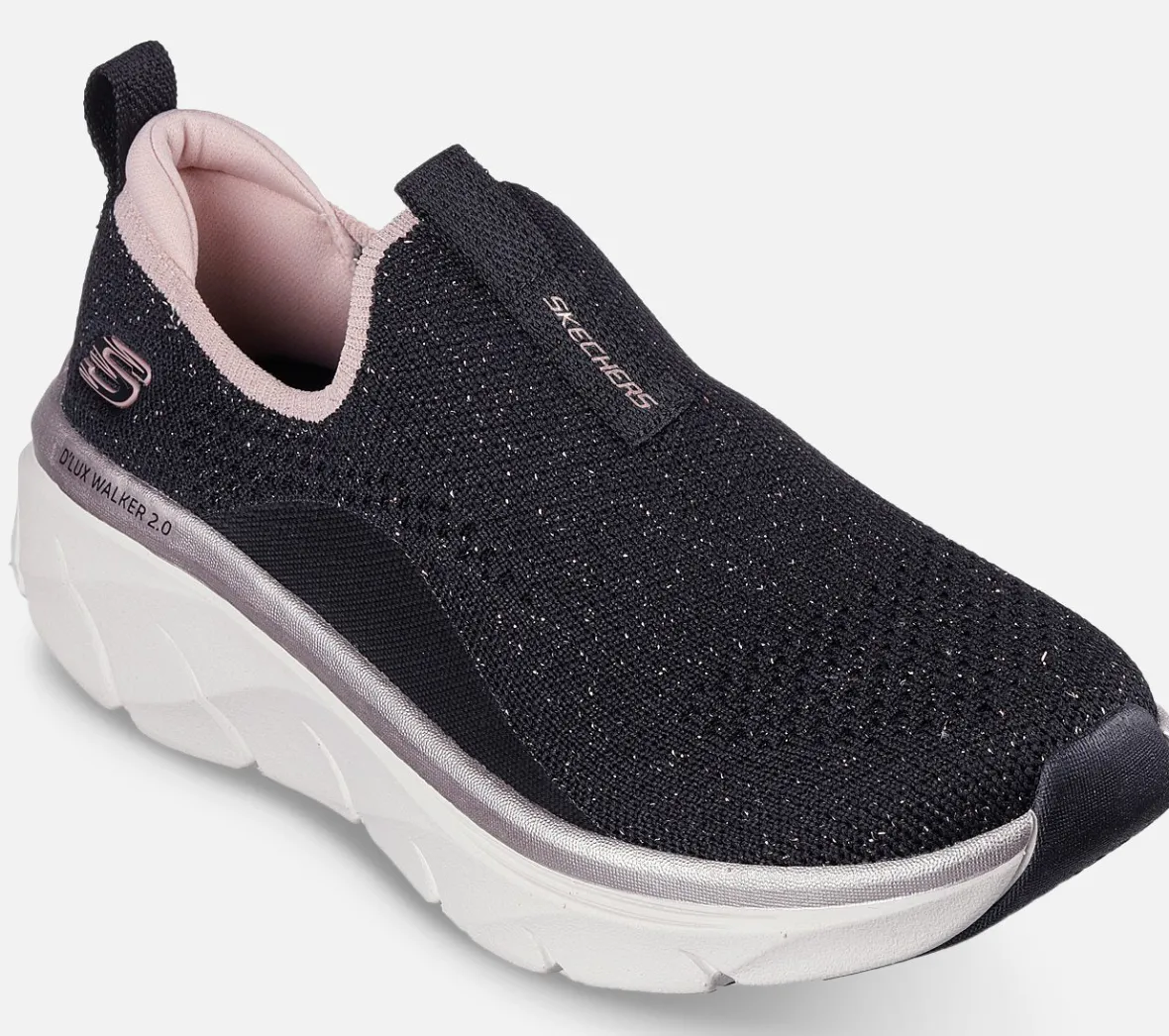 relaxed_fit_dlux_walker___4-3.webp Fashion Relaxed Fit: D'Lux Walker 2.0 - Sparkle Forever Dame Sko Uden Snøre | Sko