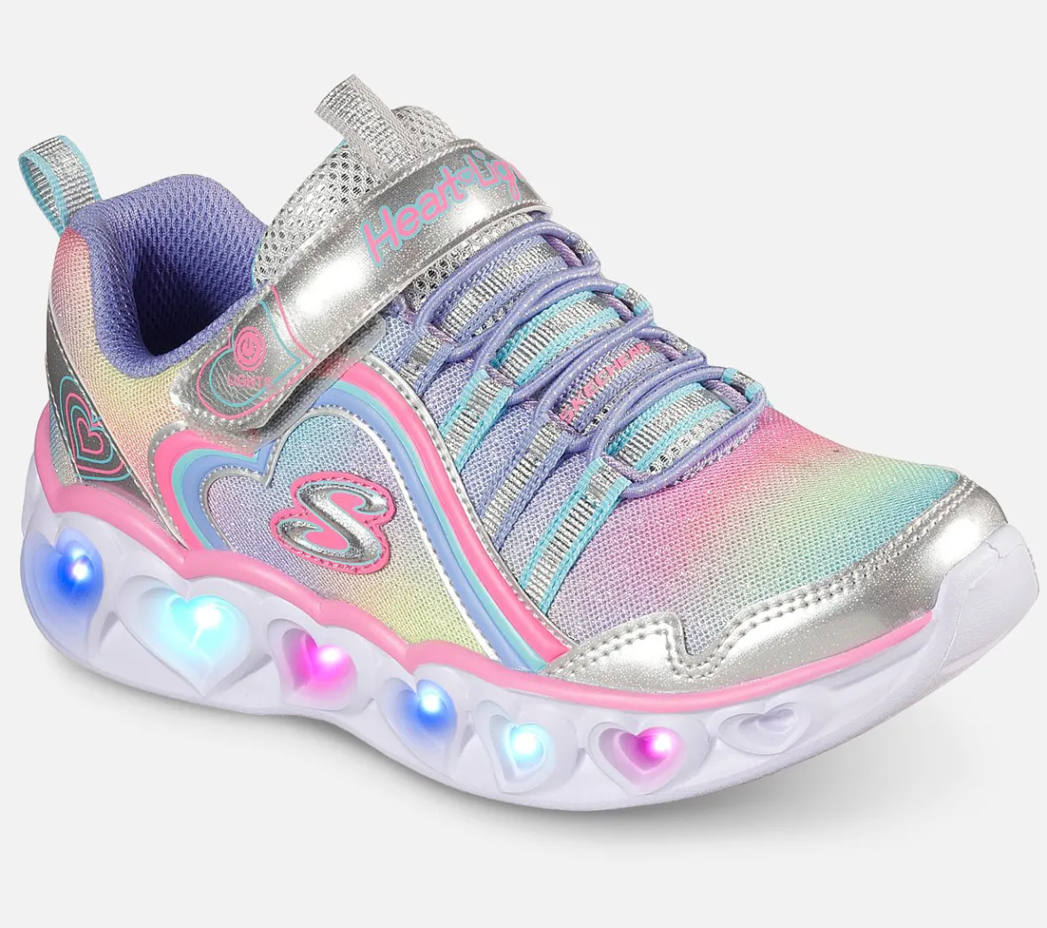 s_lights_heart_lights__ra_4.webp Sale S Lights: Heart Lights - Rainbow Lux Børn Sko