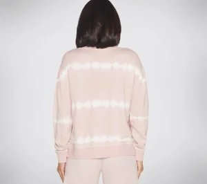 New SKECHDYE Stripe Crew Sweatshirt Dame Tøj