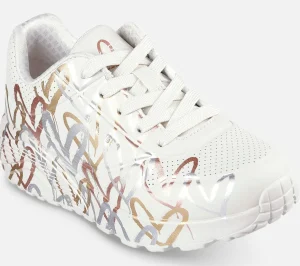 Cheap Uno Lite Metallic Love Børn Sko